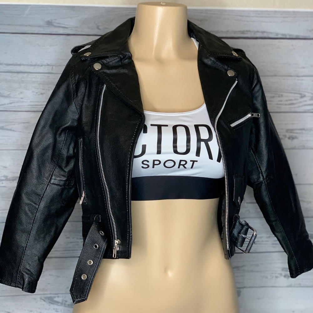 ALLSTATE Leather Moto Jacket